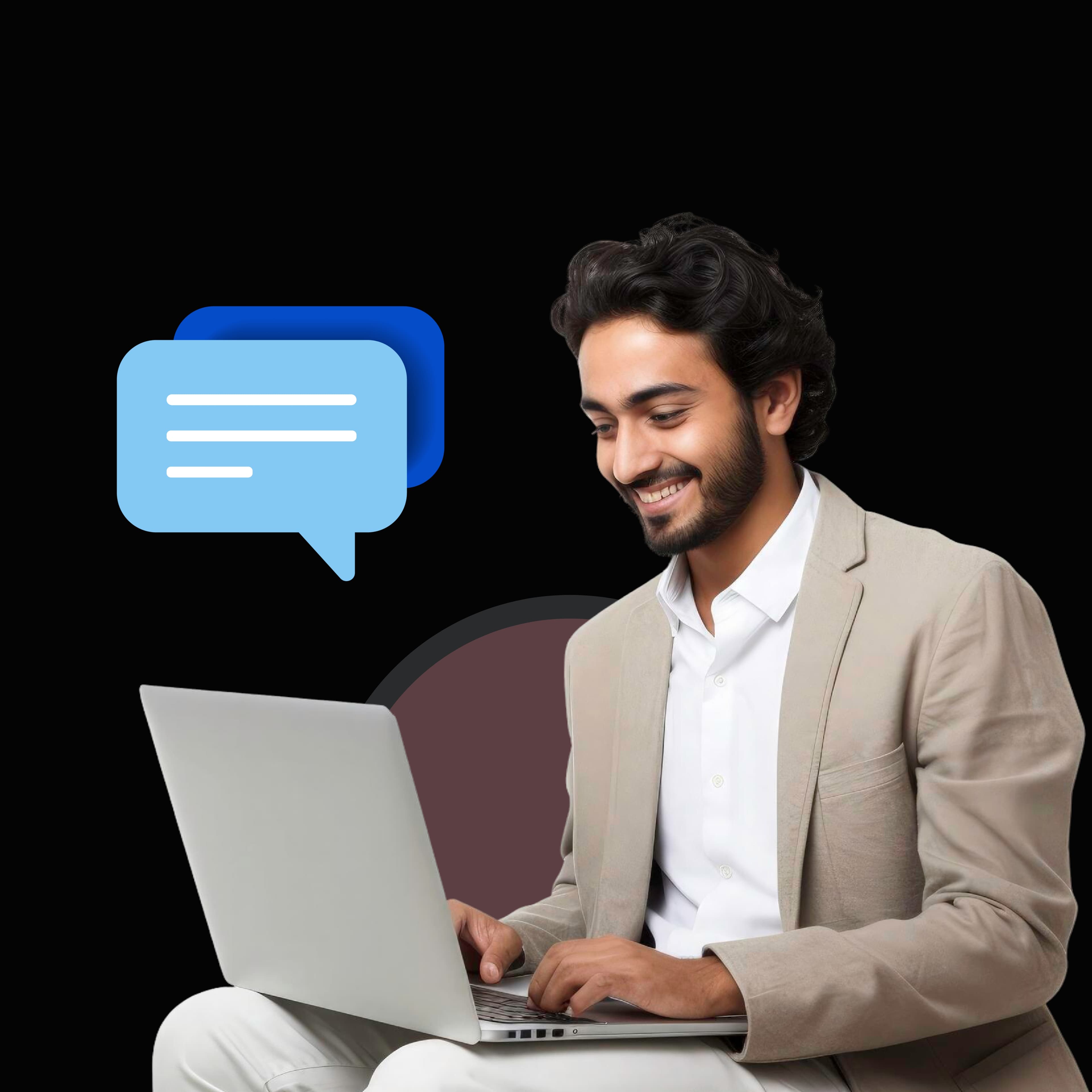 Chat support illustration