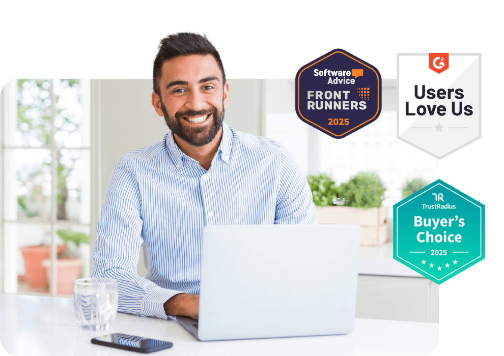 Contact form illustration